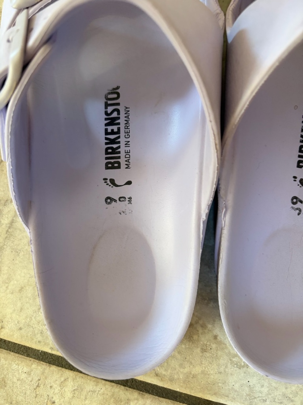 Birkenstock Lavender EVA Two-Buckle Sandals - Picture 5 of 5